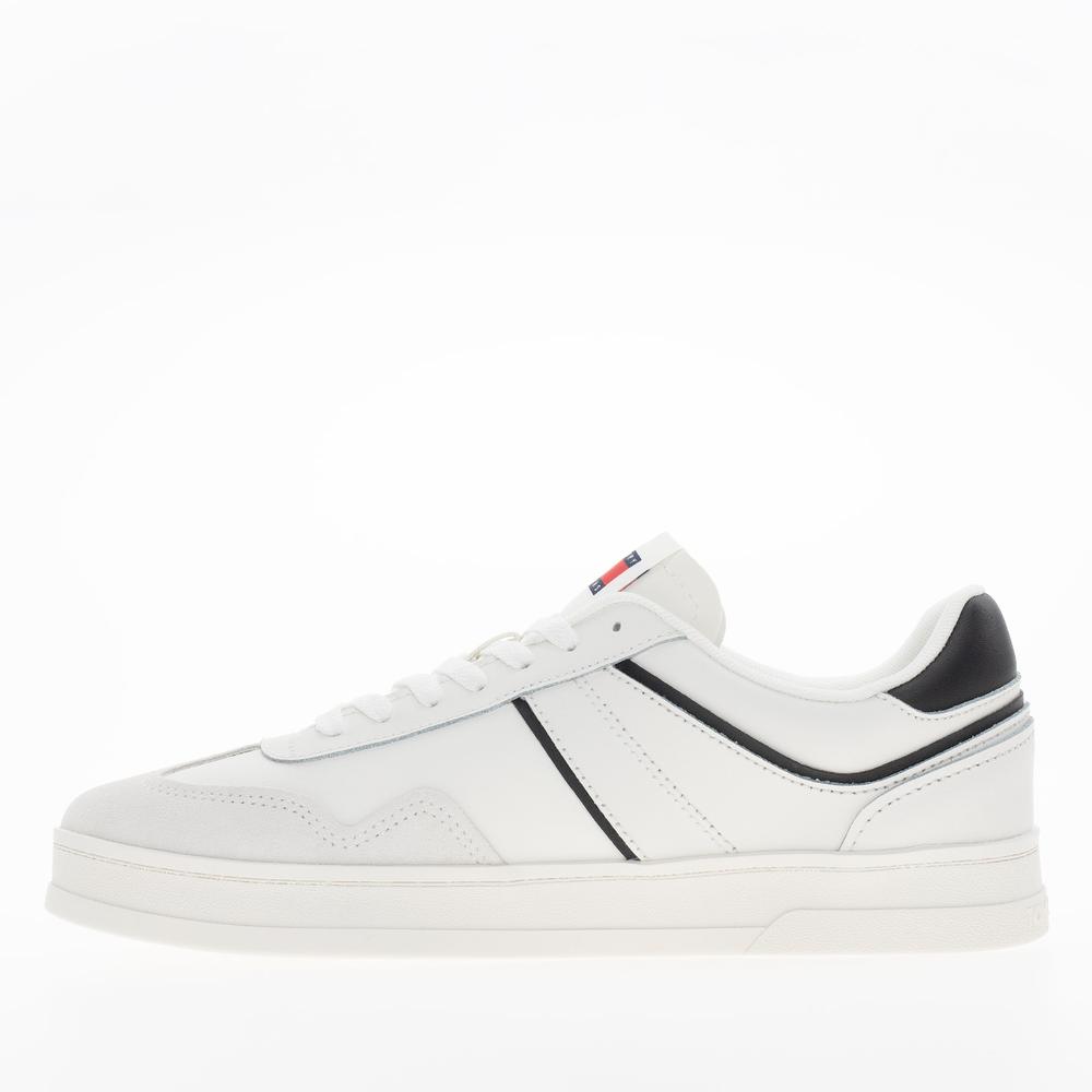 Boty Tommy Jeans The Greenwich EM0EM01571-TCR - bílé