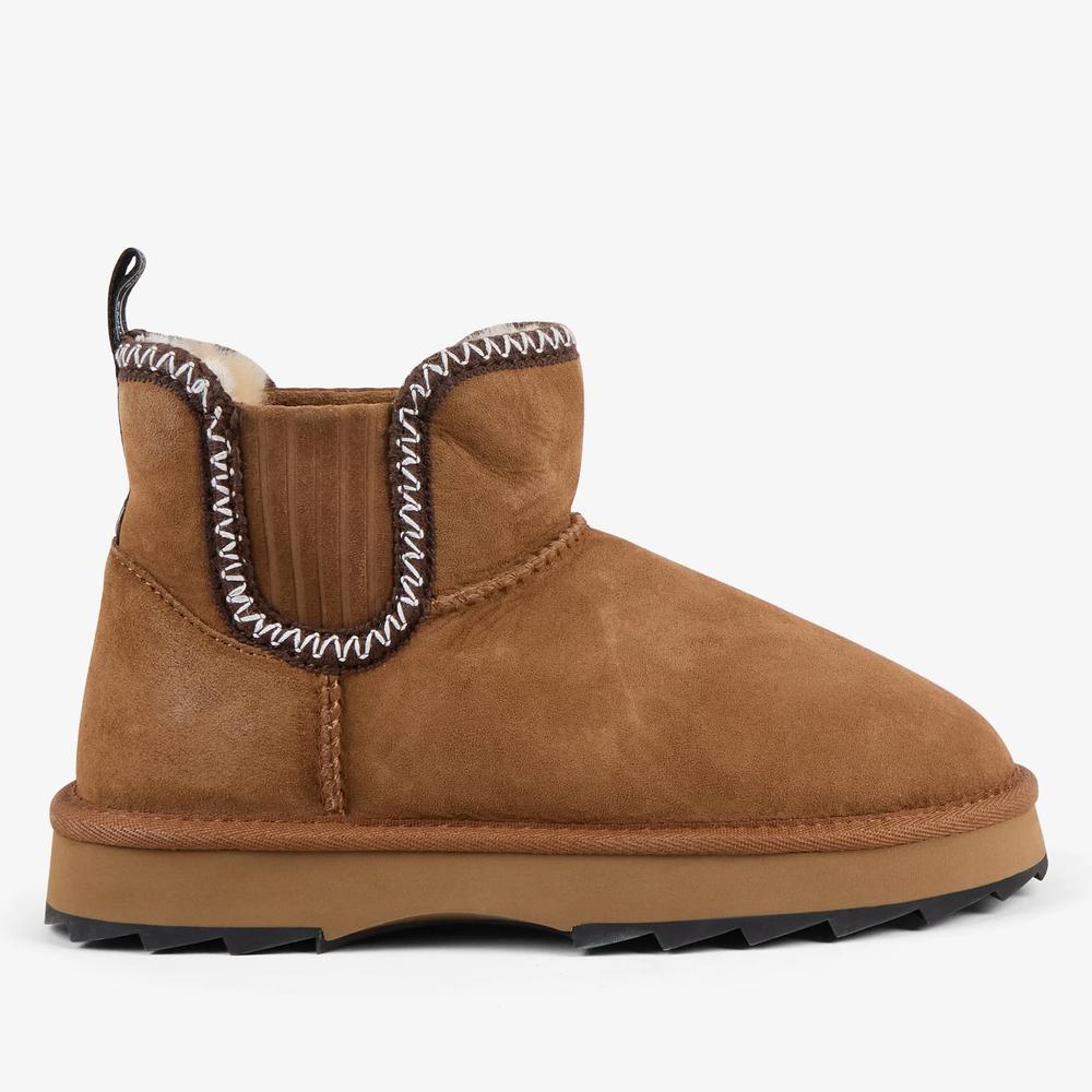 Dámské boty Emu Australia Higgie W13198CHES - hnědé