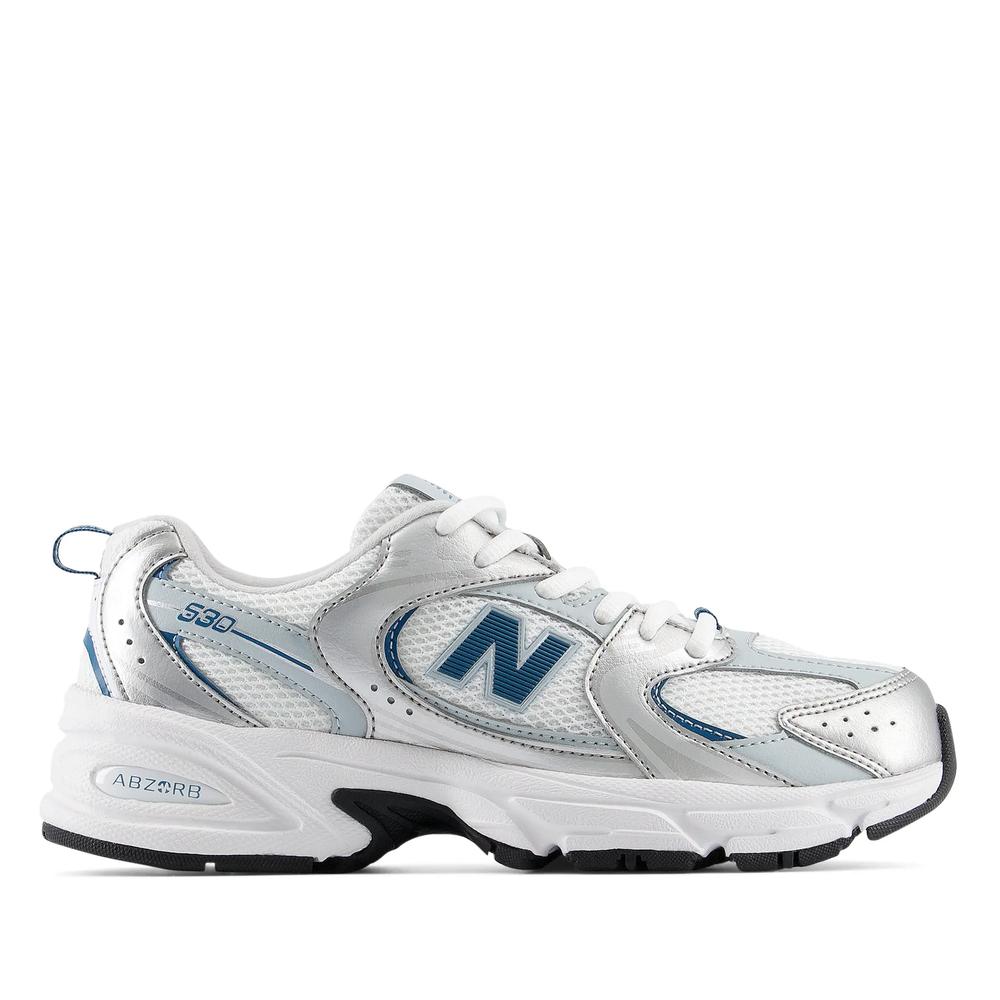 Dětské boty New Balance G5305TJ - stříbně
