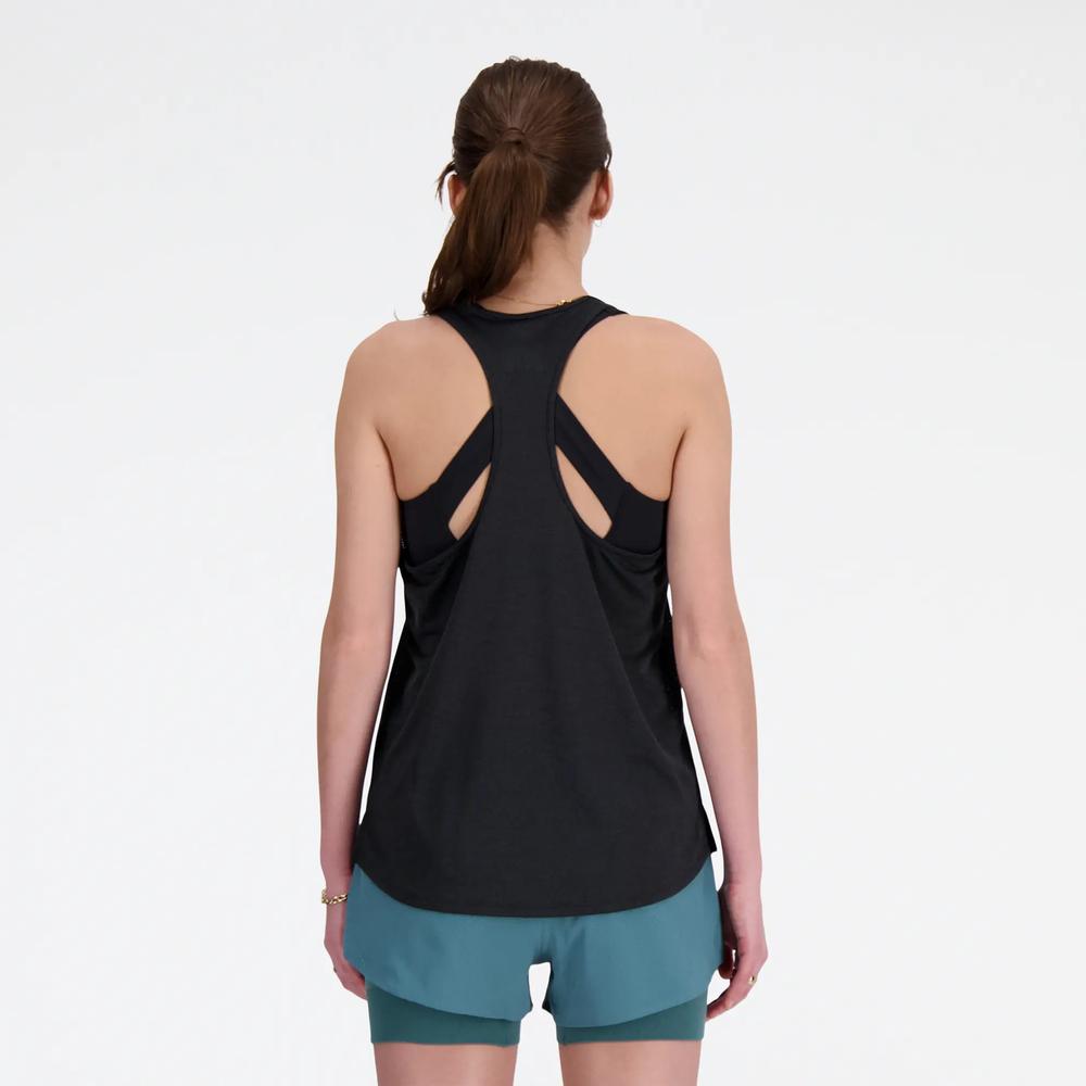 Dámské tričko New Balance WT41250BKH – černé