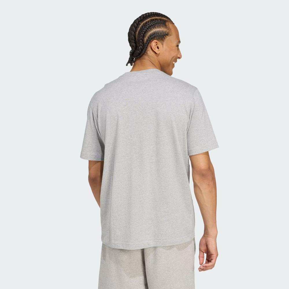 Tričko pánské adidas Originals Trefoil Essentials JY6267 - šedivé