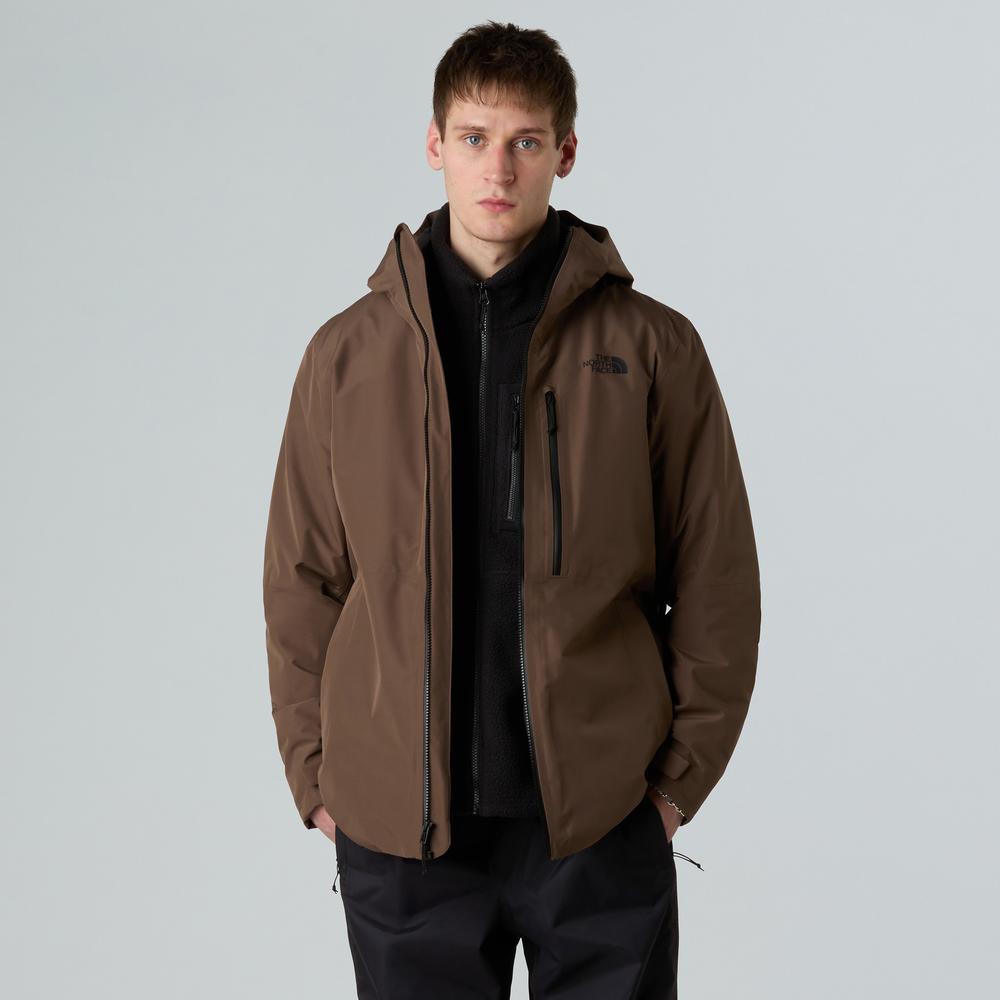 Pánská bunda The North Face 3 in 1 Table Down Triclimate 0A84IG5EX1 - hnědé