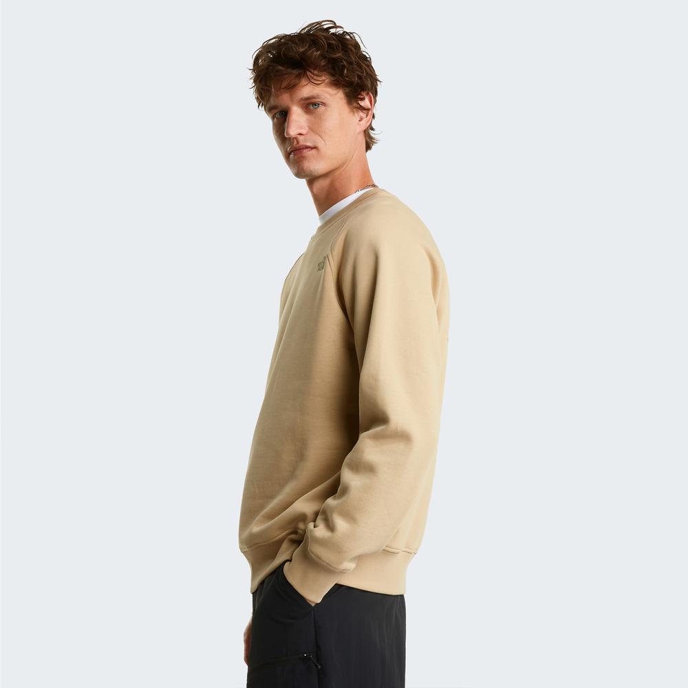 Pánská mikina The North Face Raglan Box NS Crew 0A89FALK51 - béžové