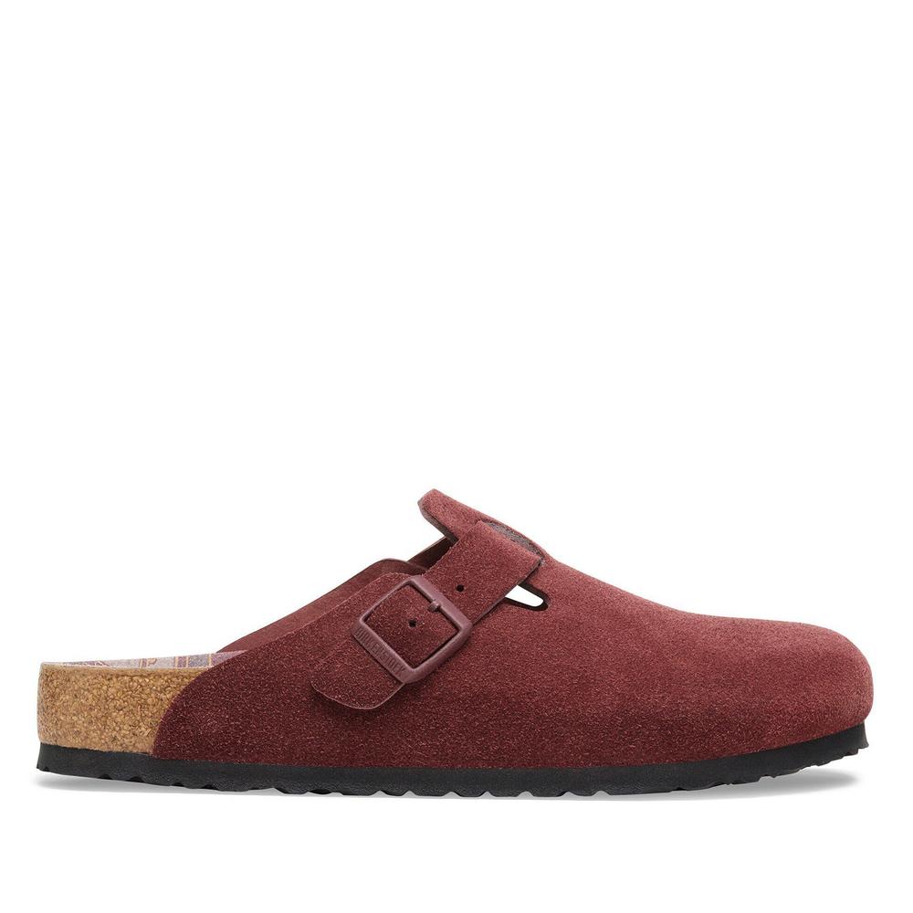 Žabky dámské Birkenstock Boston 1030648 -červené