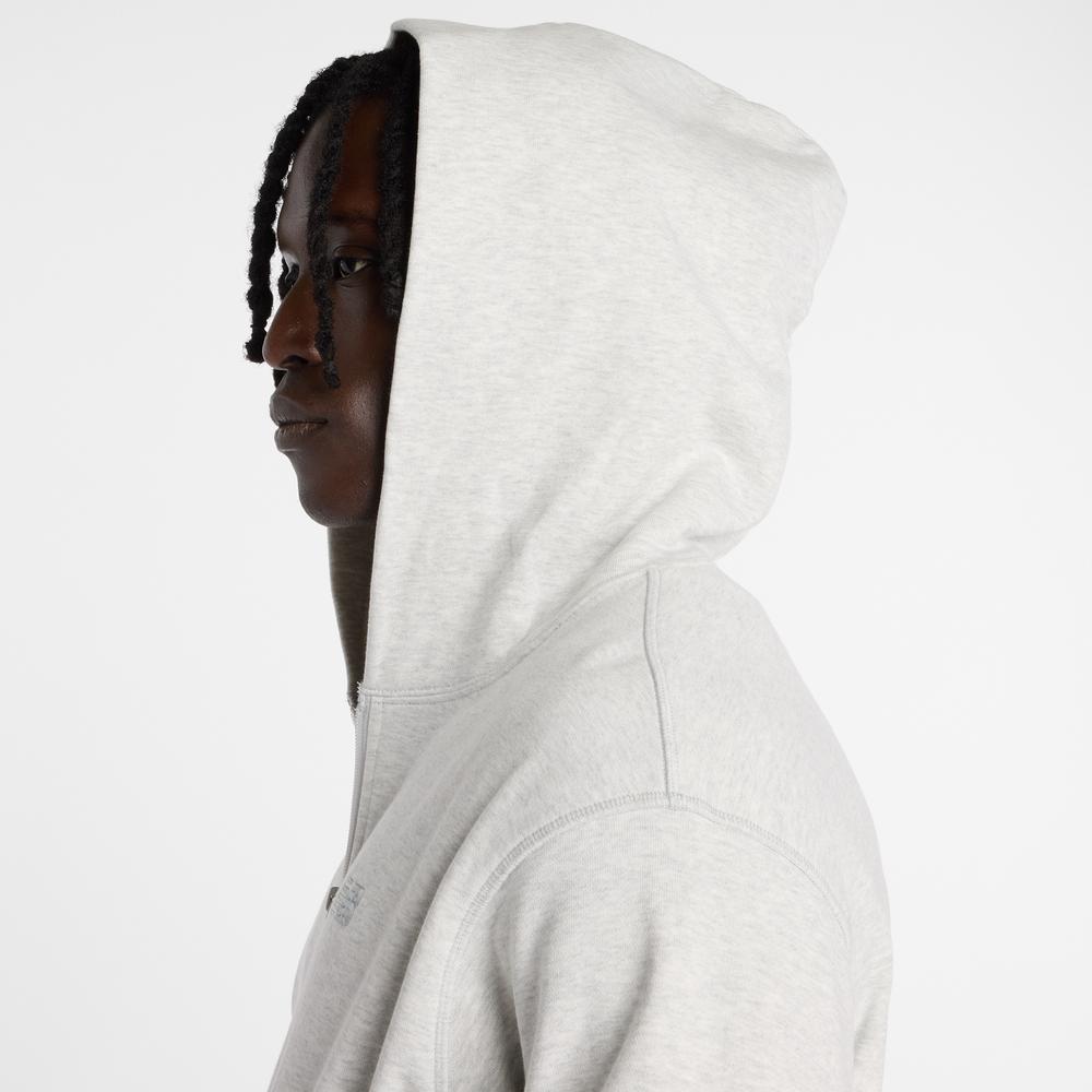 Pánská mikina New Balance MJ53506AHH - šedivé