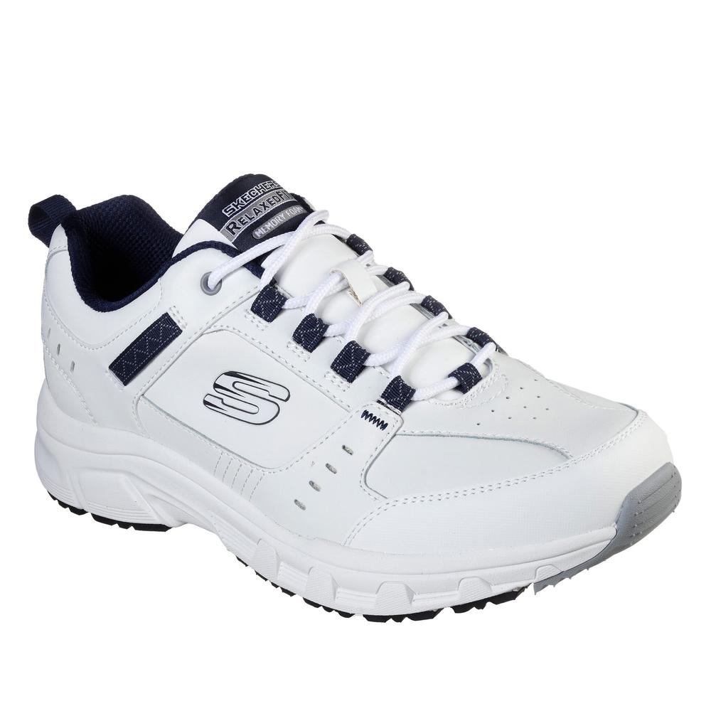 Boty Skechers Oak Canyon Redwick 51896WNV - bílé