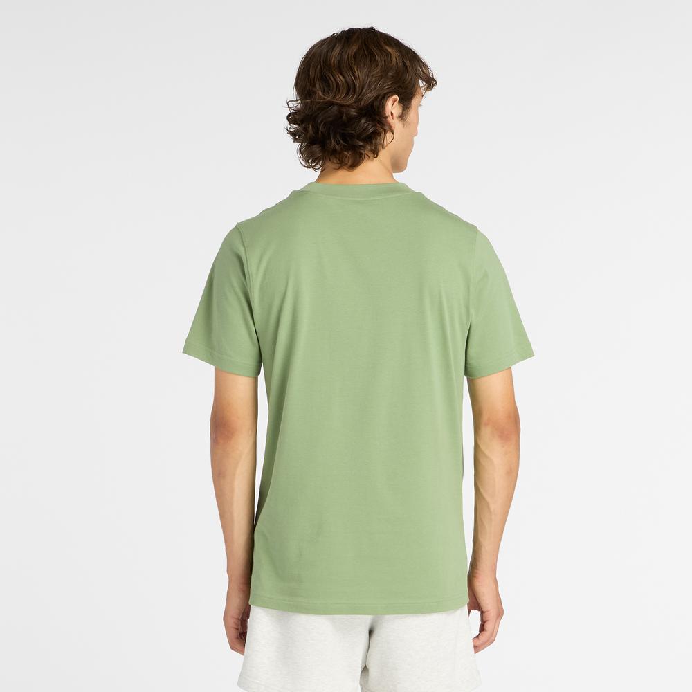 Pánské tričko New Balance MT6179UMAAR - zelené