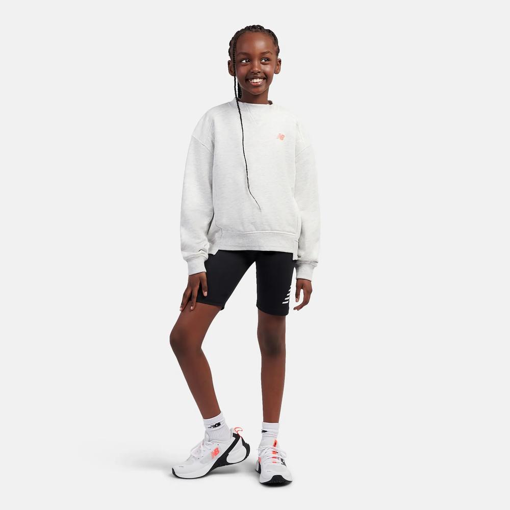 Dětské mikinaNew Balance LAKG0205AHH - šedivé