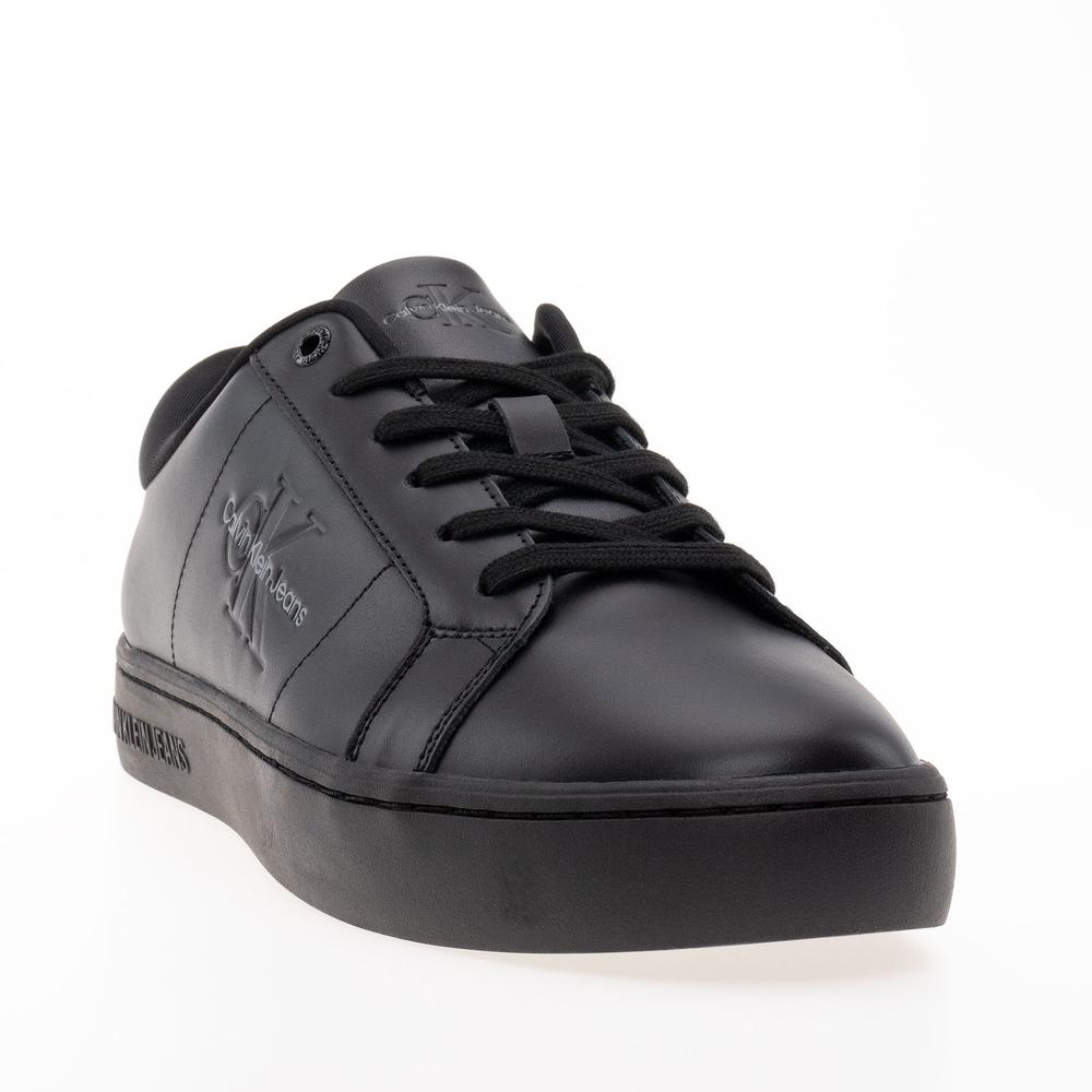 Boty Calvin Klein Jeans Classic Cupsole Low Laceup Leather YM0YM00864-0GT - černé