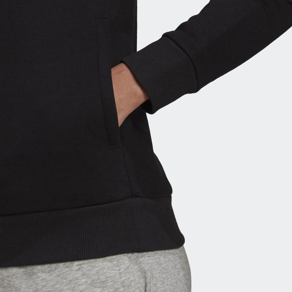 Mikina adidas Loungewear Essentials Logo Fleece Hoodie GL0653 - černé