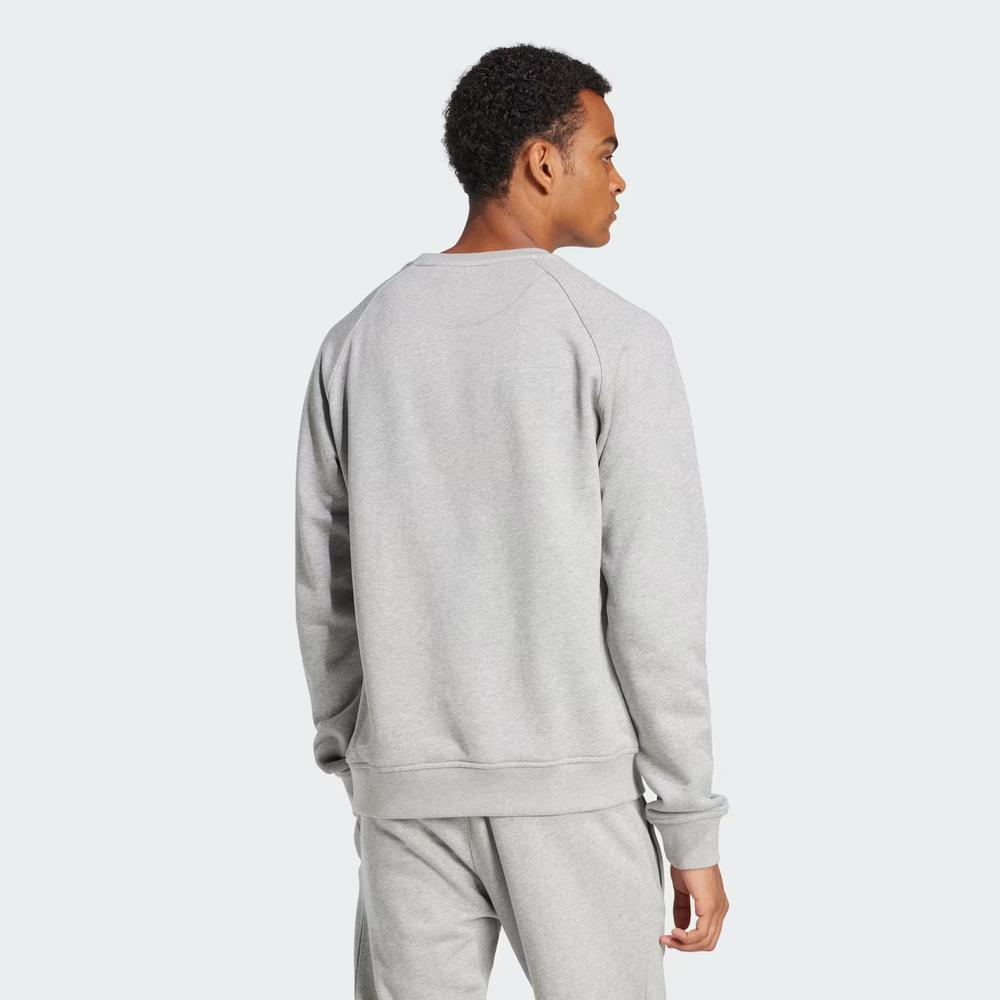 Mikina adidas Trefoil Essentials Crewneck JD2413 - šedivé