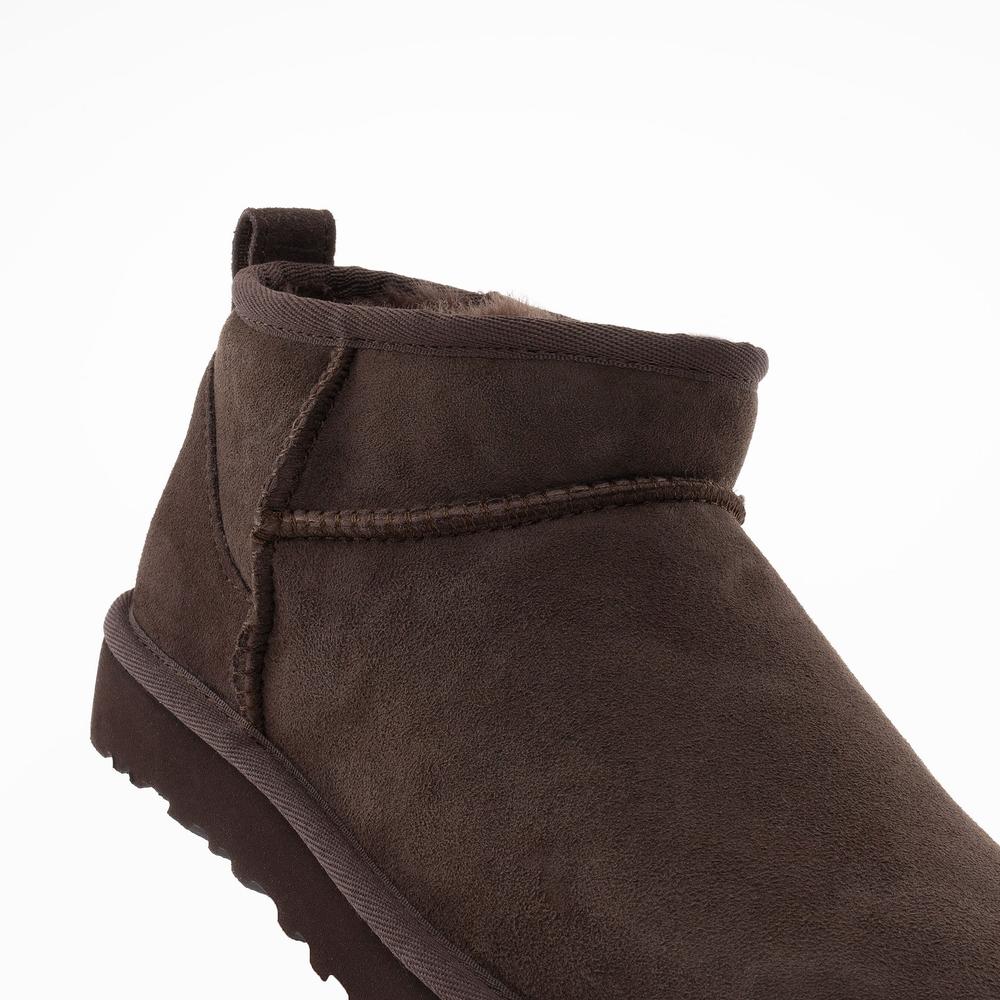 Boty Ugg W Classic Ultra Mini 1116109-BCDR - hnědé