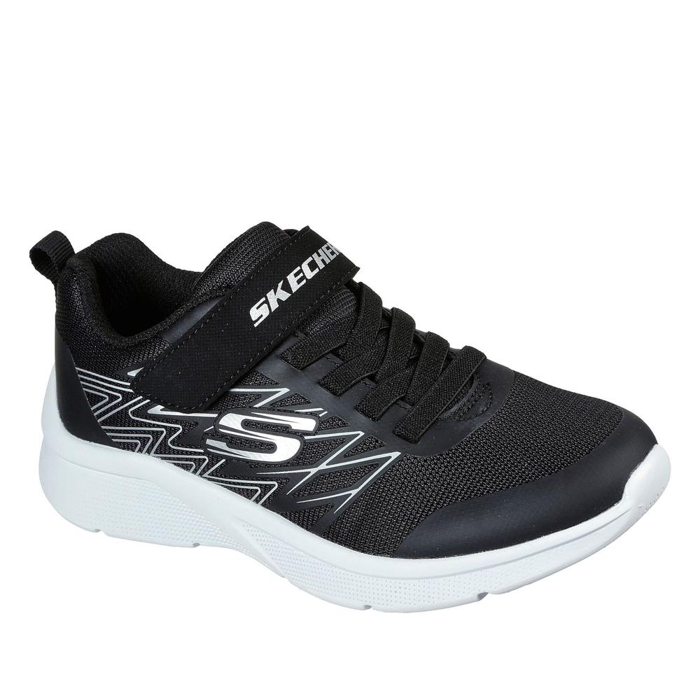 Boty Skechers Microspec Texlor 403770LBKSL - černé