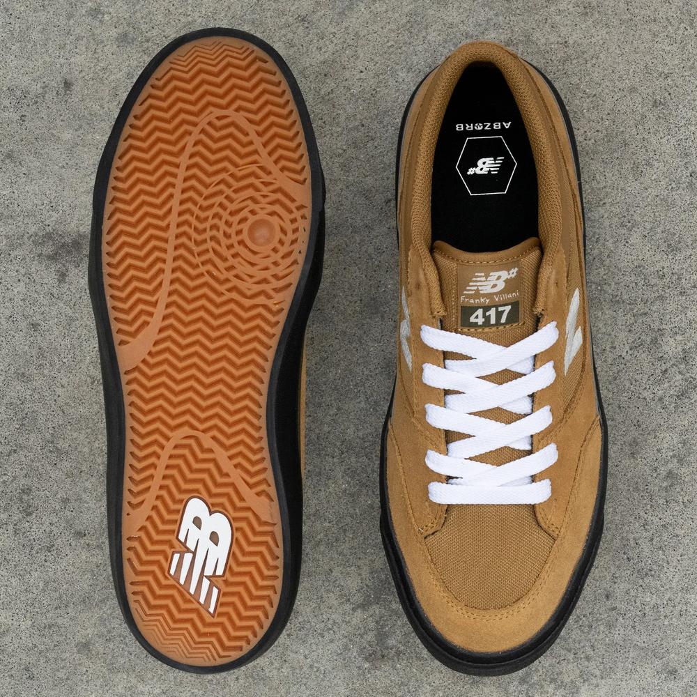 Boty unisex New Balance Numeric UN417CWB - hnědé
