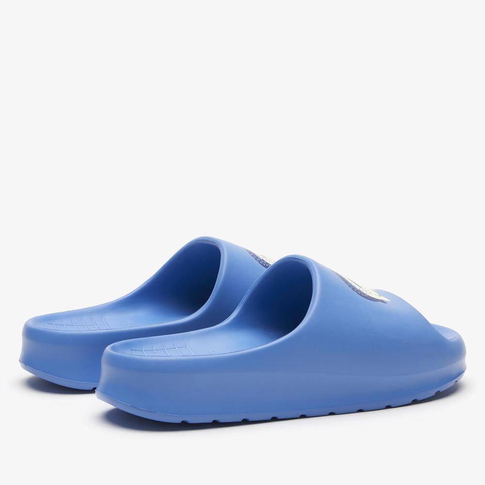 Žabky Lacoste Croco 2.0 Eco 123 745CMA0005-2M8 - modré