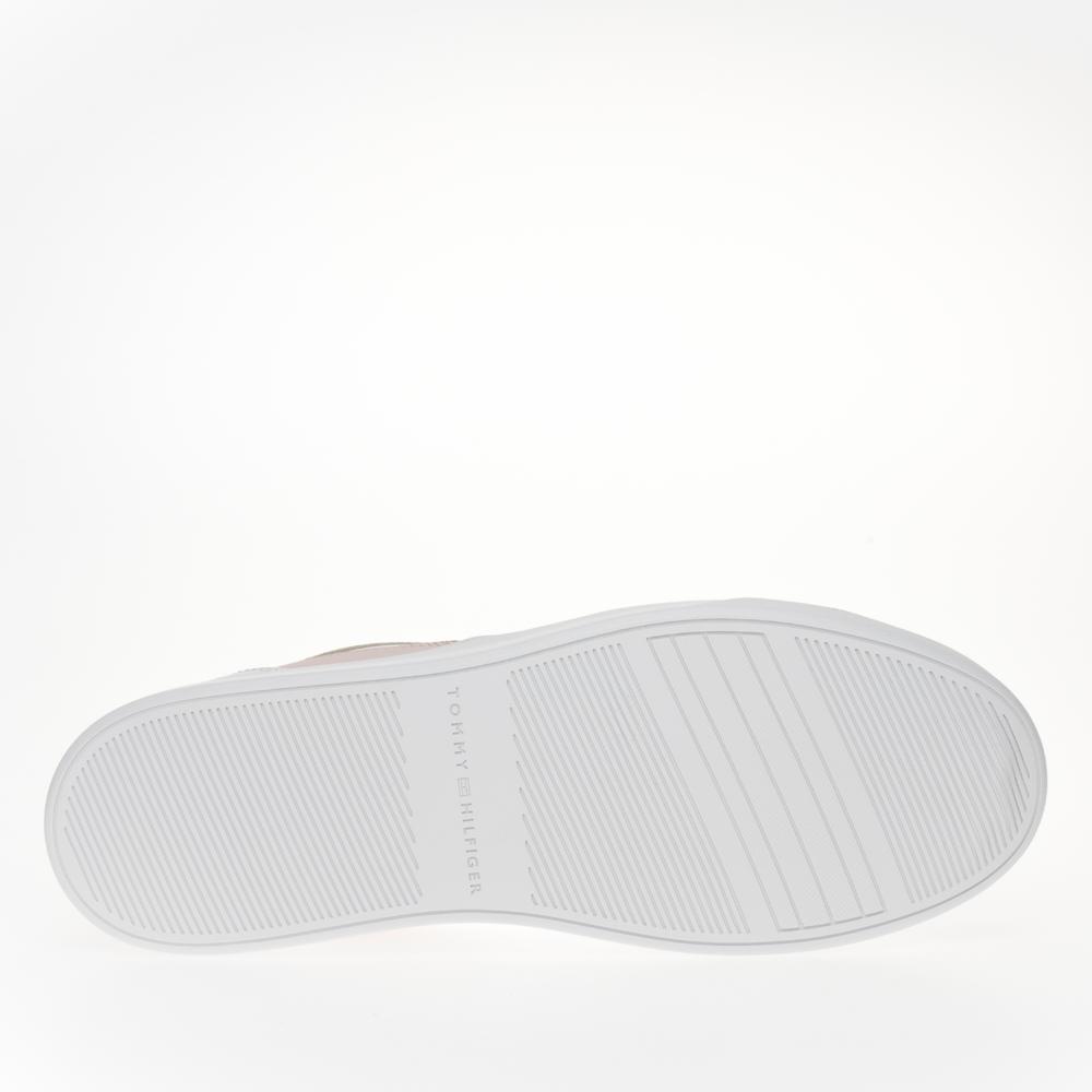 Boty Tommy Hilfiger Platform Court FW0FW07910-0LB - bílé