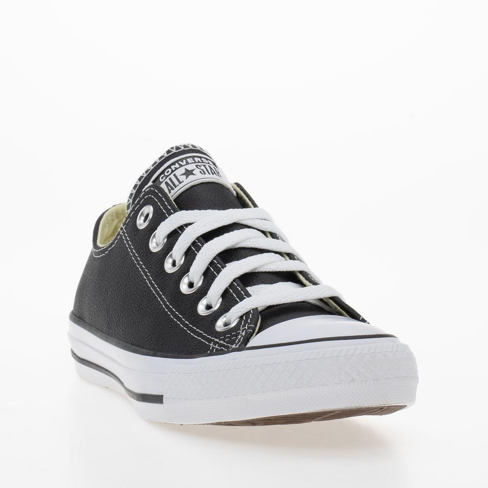 Boty Converse Chuck Taylor All Star Leather 132174C - černé
