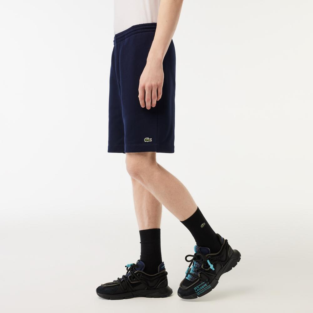 Krátké kalhoty Lacoste GH9627-166 - tmavě modrě