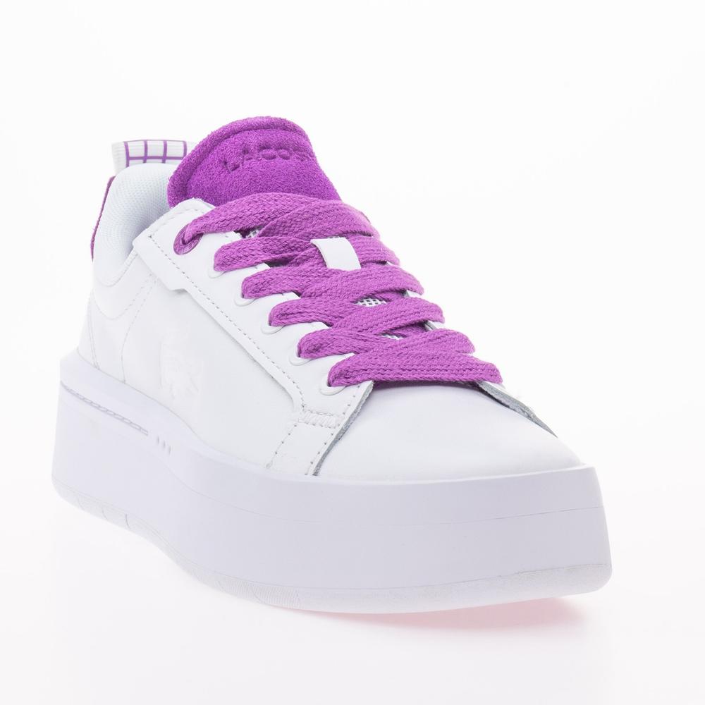 Boty Lacoste Carnaby Plat 123 1 SFA 745SFA0040-Z54 - bílé