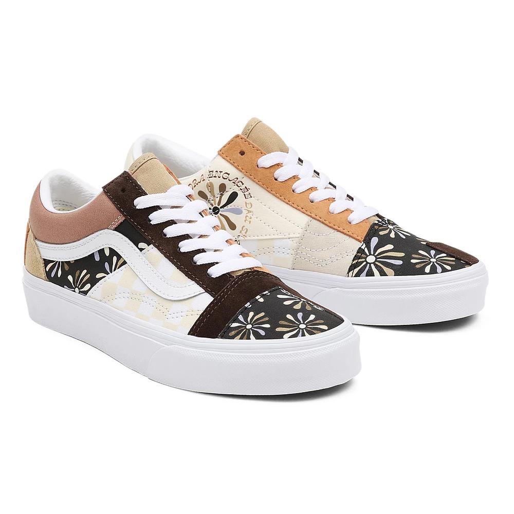 Boty Vans Divine Energy Old Skool Patchwork VN0A7Q4PAS01 - různobarevné
