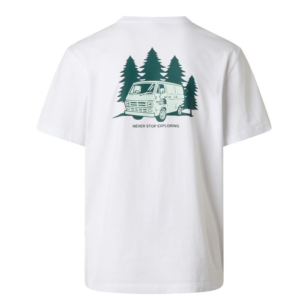 Tričko pánské The North Face Van Life 0A8GQNFN41 - bílé