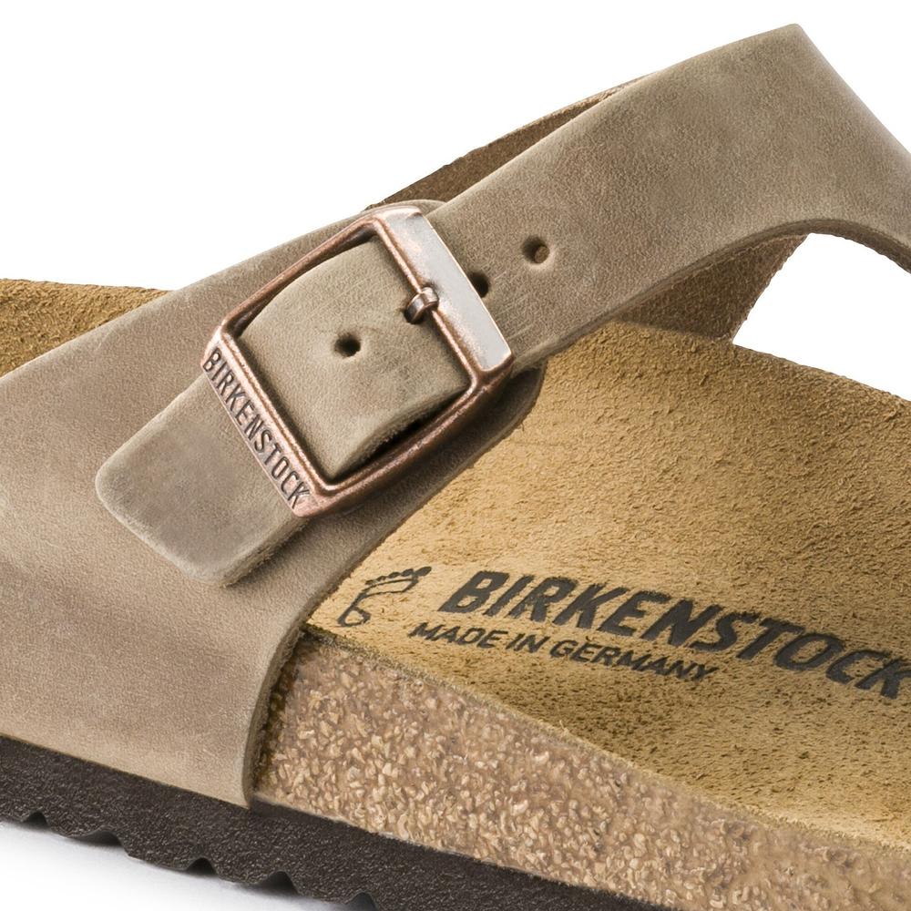 Žabky unisex Birkenstock Gizeh 943811 - hnedé