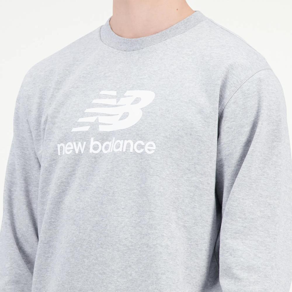 Pánská mikina New Balance MT31538AG - šedivé