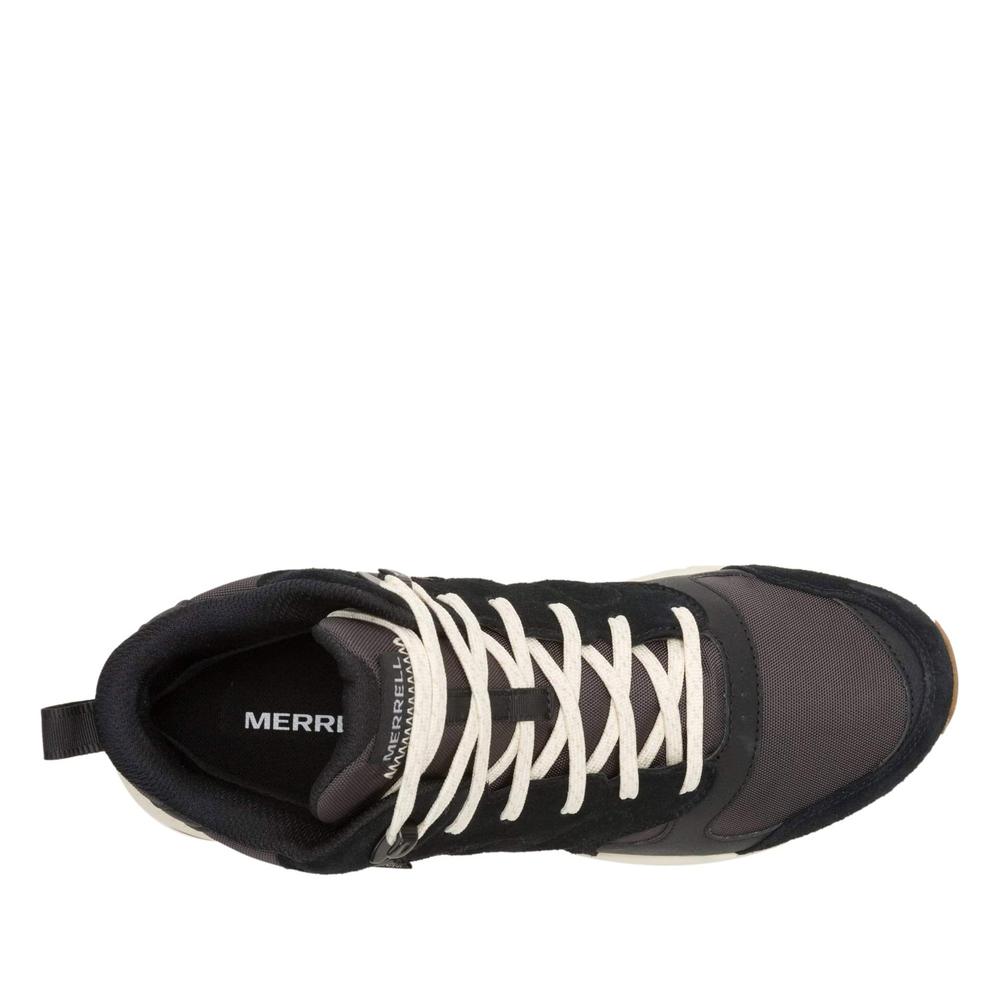 Pánské boty Merrell Tempo Sol Mid Waterproof J038731 - černé