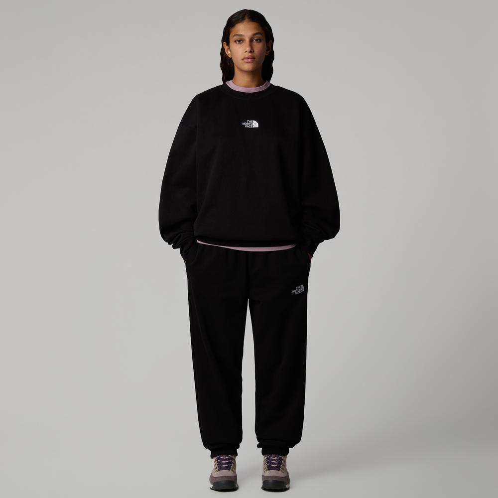Blúza The North Face Essential Crew 0A89EPJK31 - černé