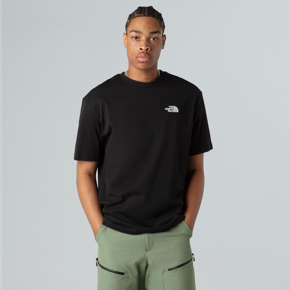 Tričko The North Face Simple Dome 0A87NRJK31 - černé