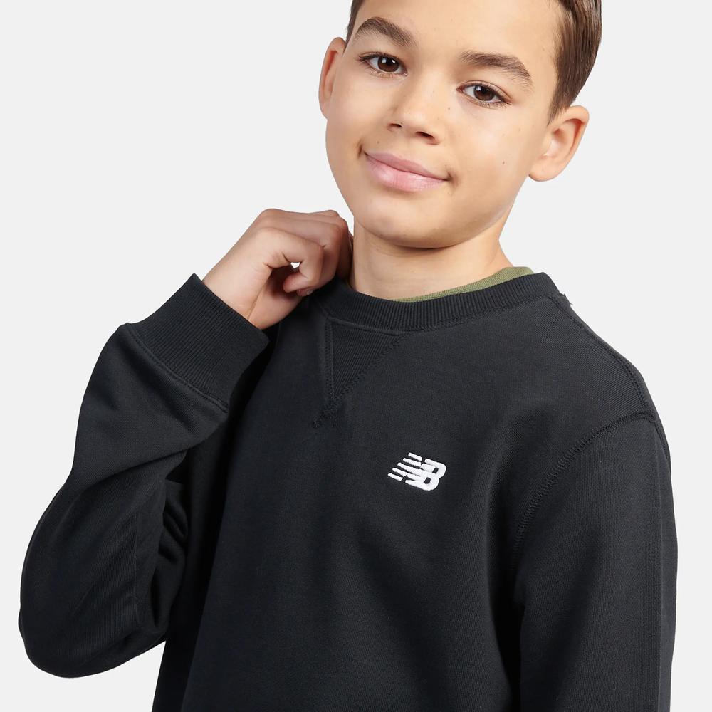 Dětské mikinaNew Balance LAKB0055BK - černé