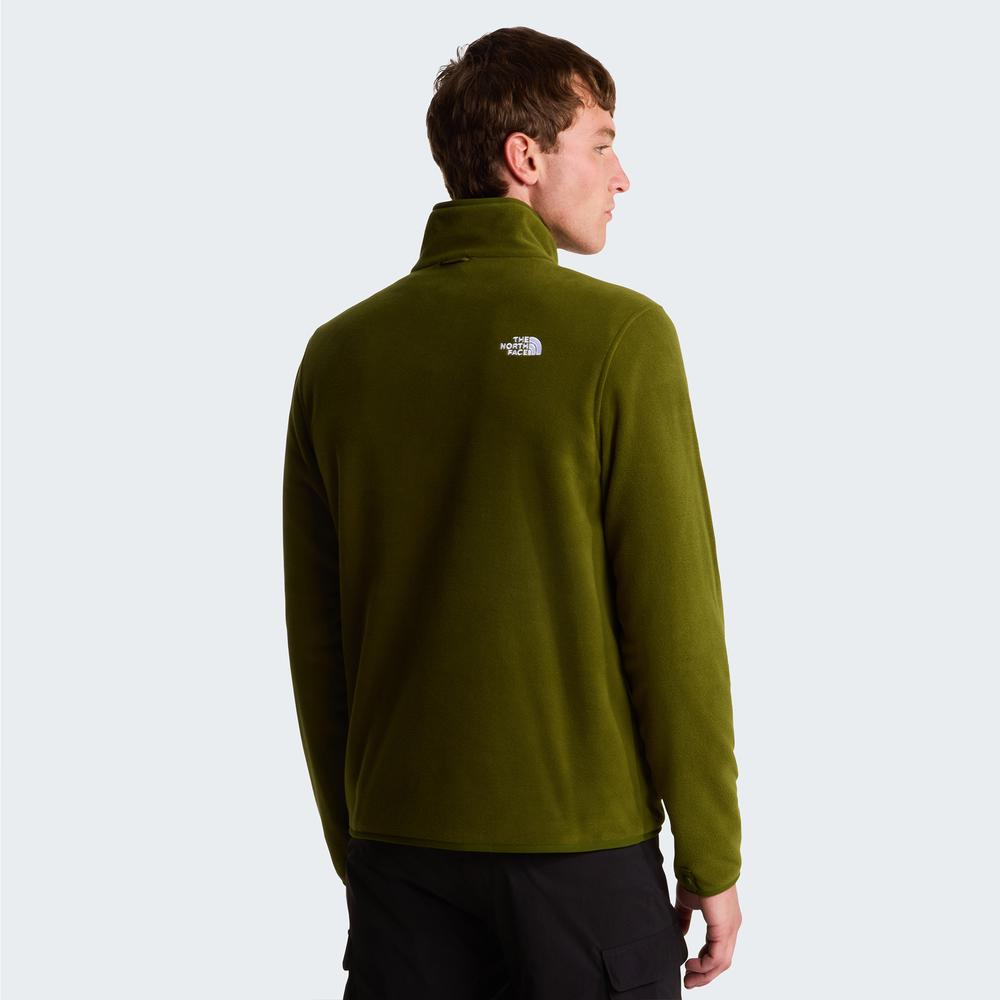 Pánská mikina The North Face Glacier Full-Zip Fleece 0A8D0RBRI1 - zelené