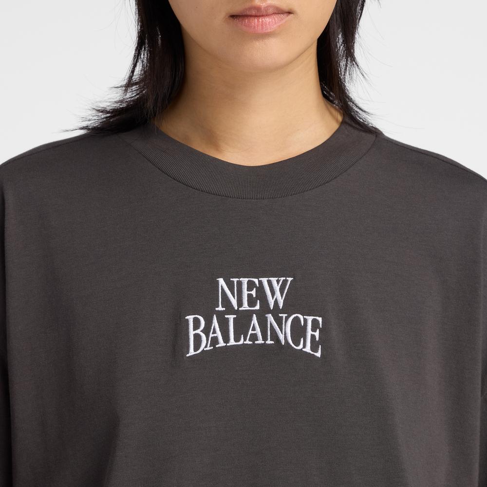 Dámské tričko New Balance WT61974VABR - černé