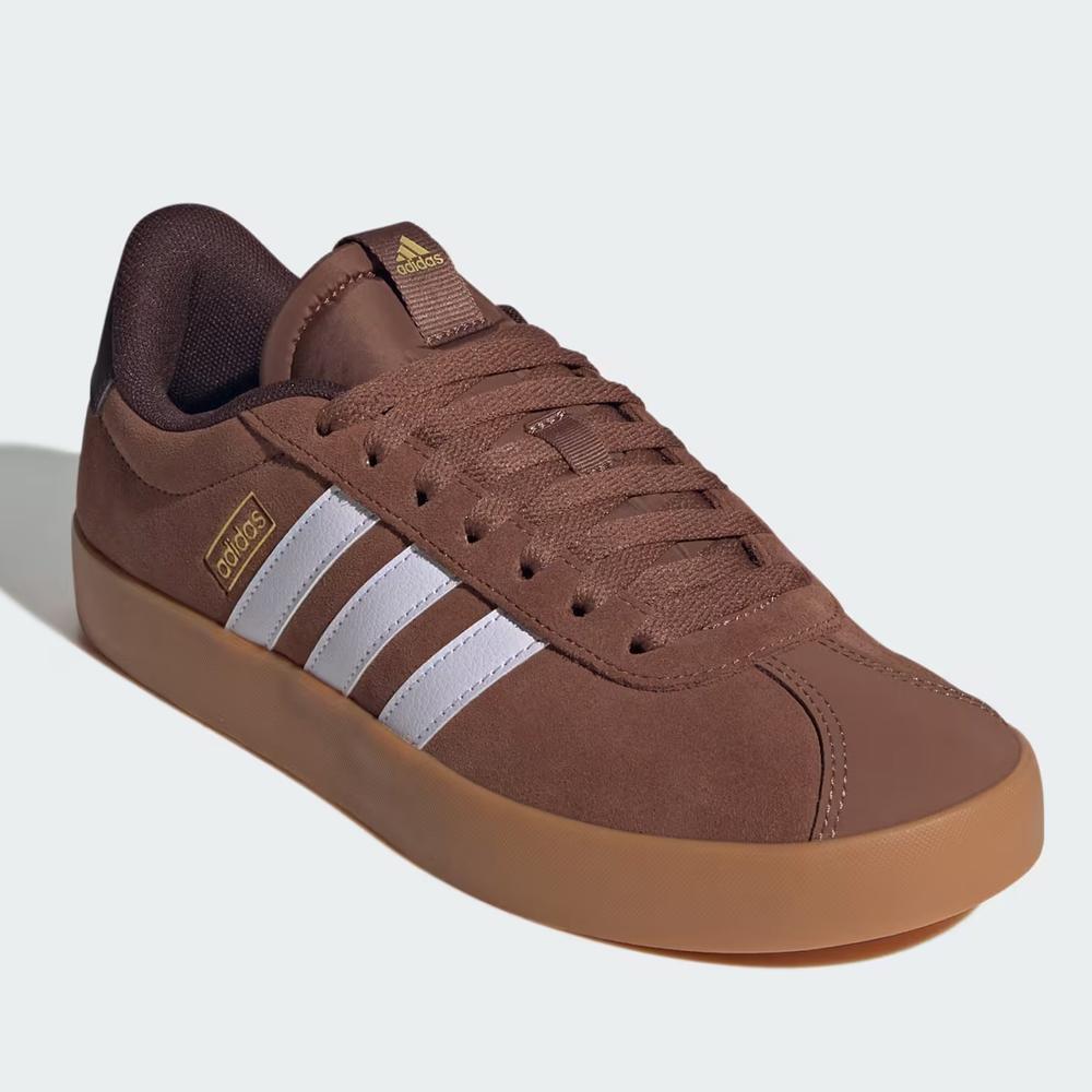 Dětské boty adidas Sportswear VL Court 3.0 KI2102 - hnědé