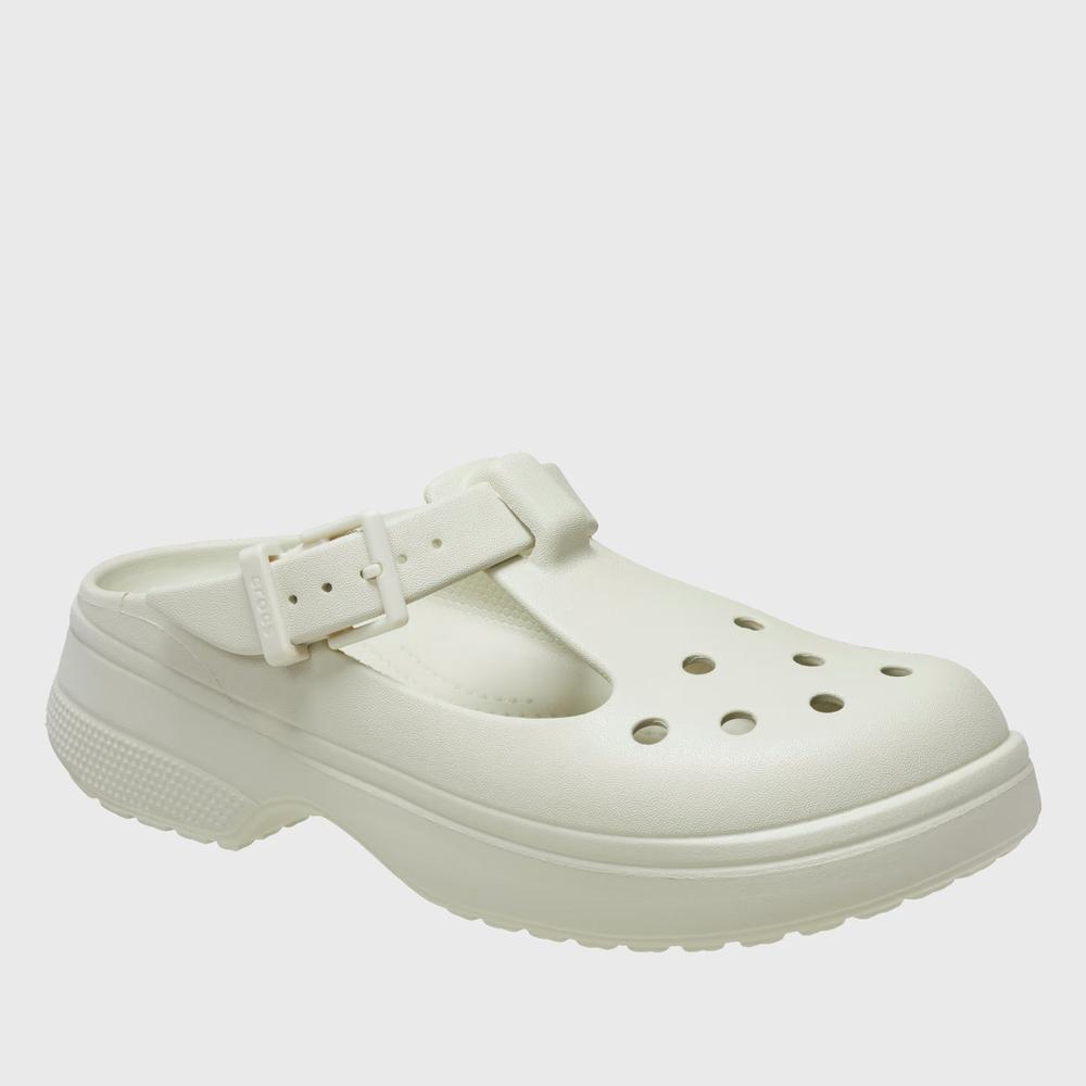 Žabky Crocs Classic Mary Jane 210581-0HZ - bílé