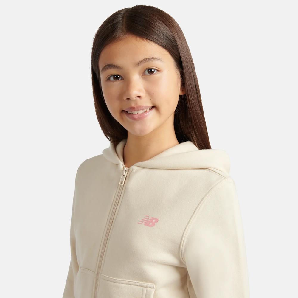 Dětské mikinaNew Balance YT61P93CLIN - béžové