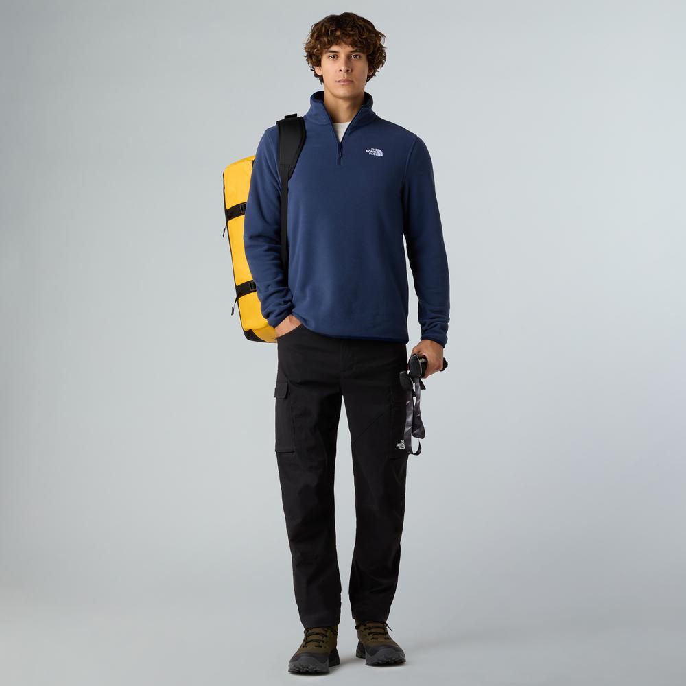 Mikina pánské The North Face Glacier 1/4 Zip Fleece 0A8D0Q8K21 - tmavě modrě