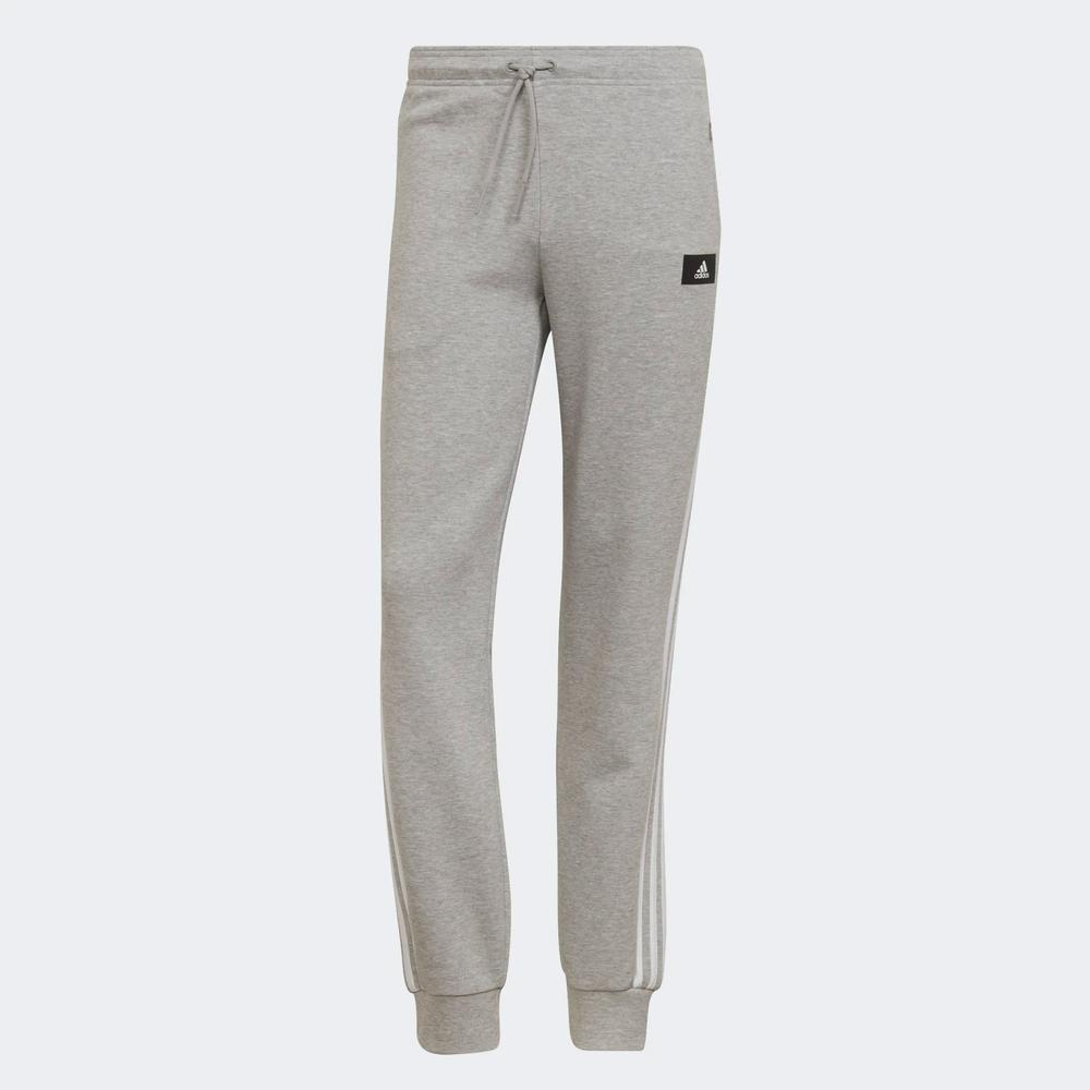 Kalhoty adidas Sportswear Future Icons 3-Stripes Regular Fit H57312 - šedivé
