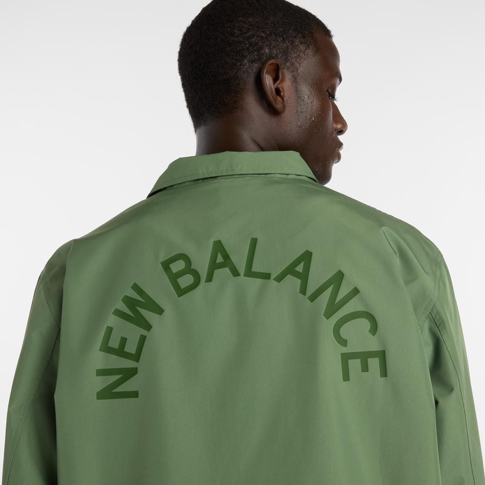 Pánská bunda New Balance MJ61U6AJAAS - zelené