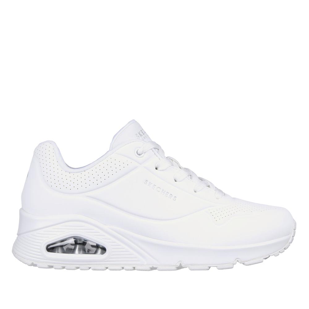 Boty Skechers Uno Stand on Air 73690W - bílé
