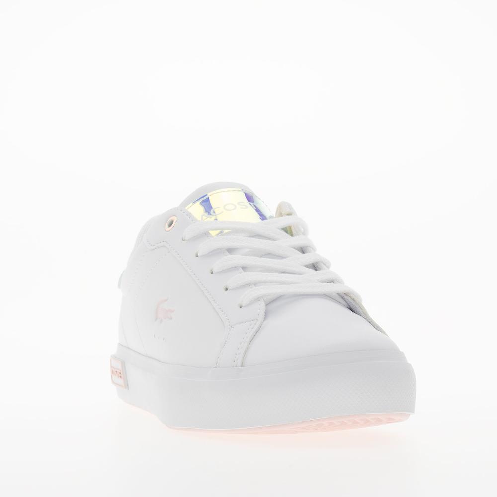 Boty Lacoste Powercourt 747SUJ0013-1Y9 - bílé