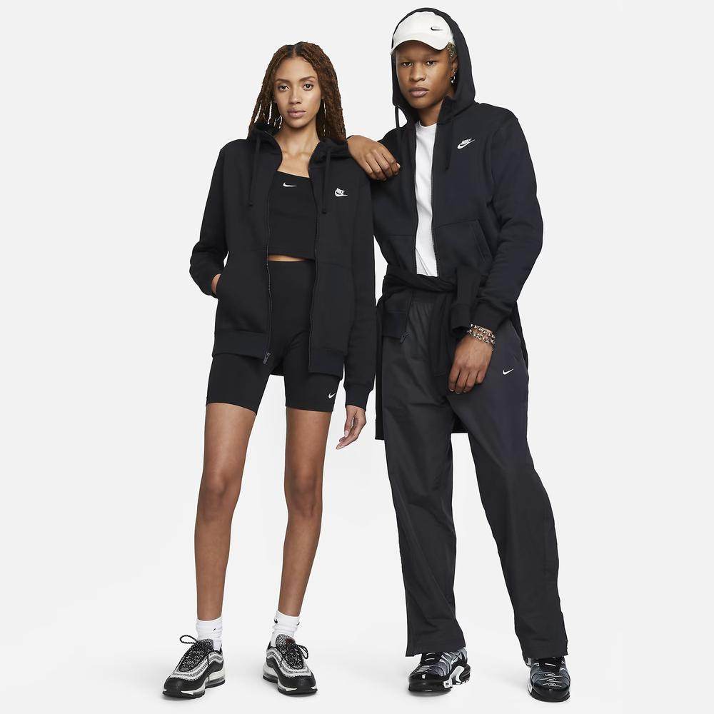 Mikina Nike NSW W Club Hoodie FZ BV2645-010 - černé