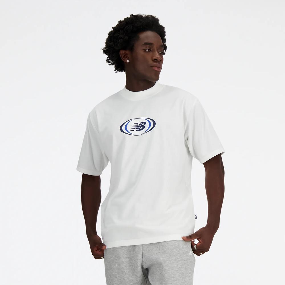 Pánské tričko New Balance MT41600WT - bílé