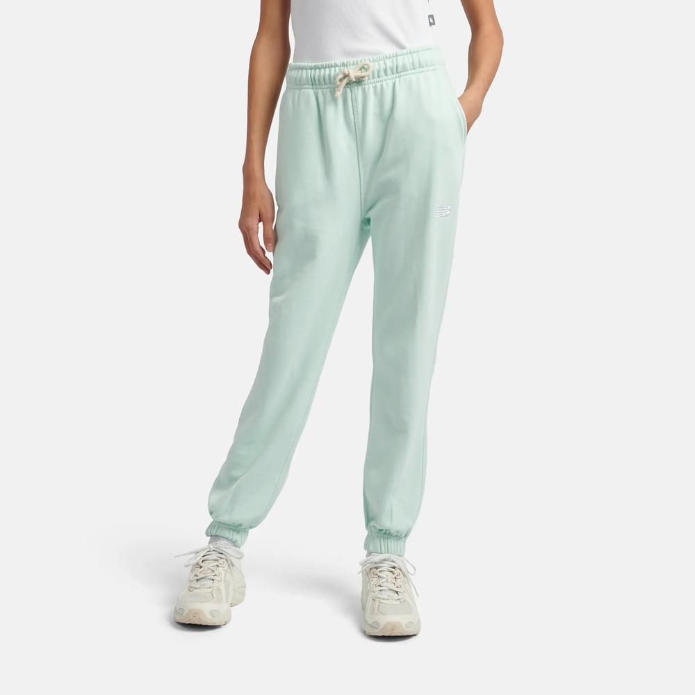 Dětské kalhoty New Balance LAKG0058COJ - mátové
