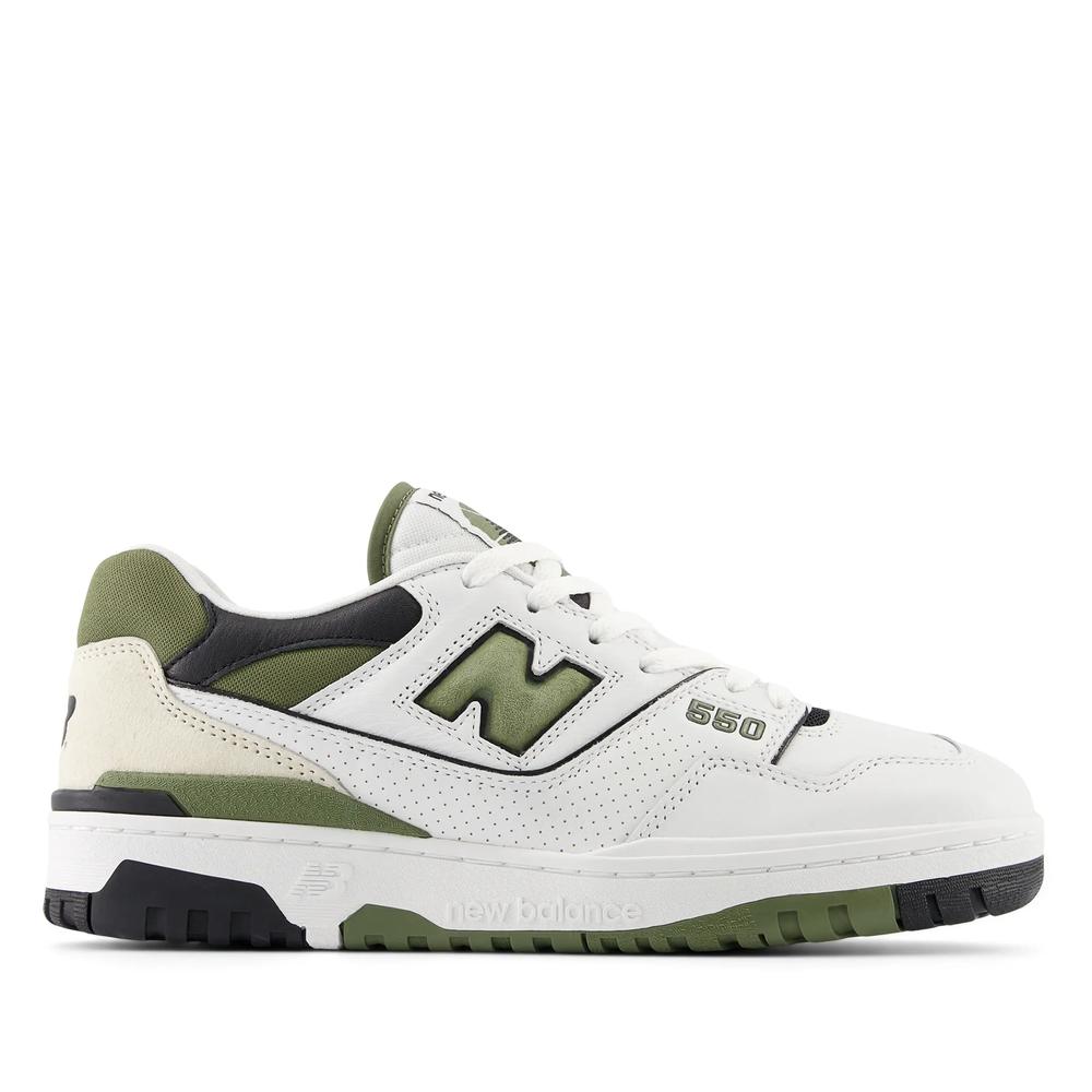 Unisex boty New Balance BB550DOB - bílé