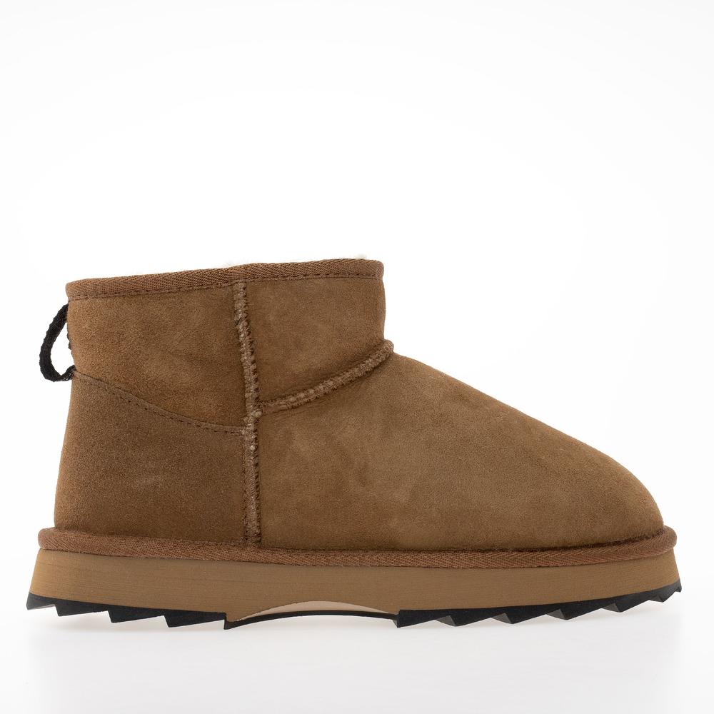 Boty Emu Sharky Micro Womens Sheepskin W12548CHEB - hnědé
