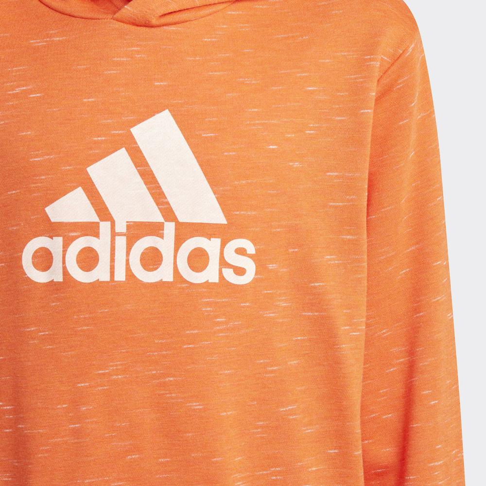 Mikina adidas Future Icons Badge Of Sport Hooded Sweatshirt HP0904 - oranžové