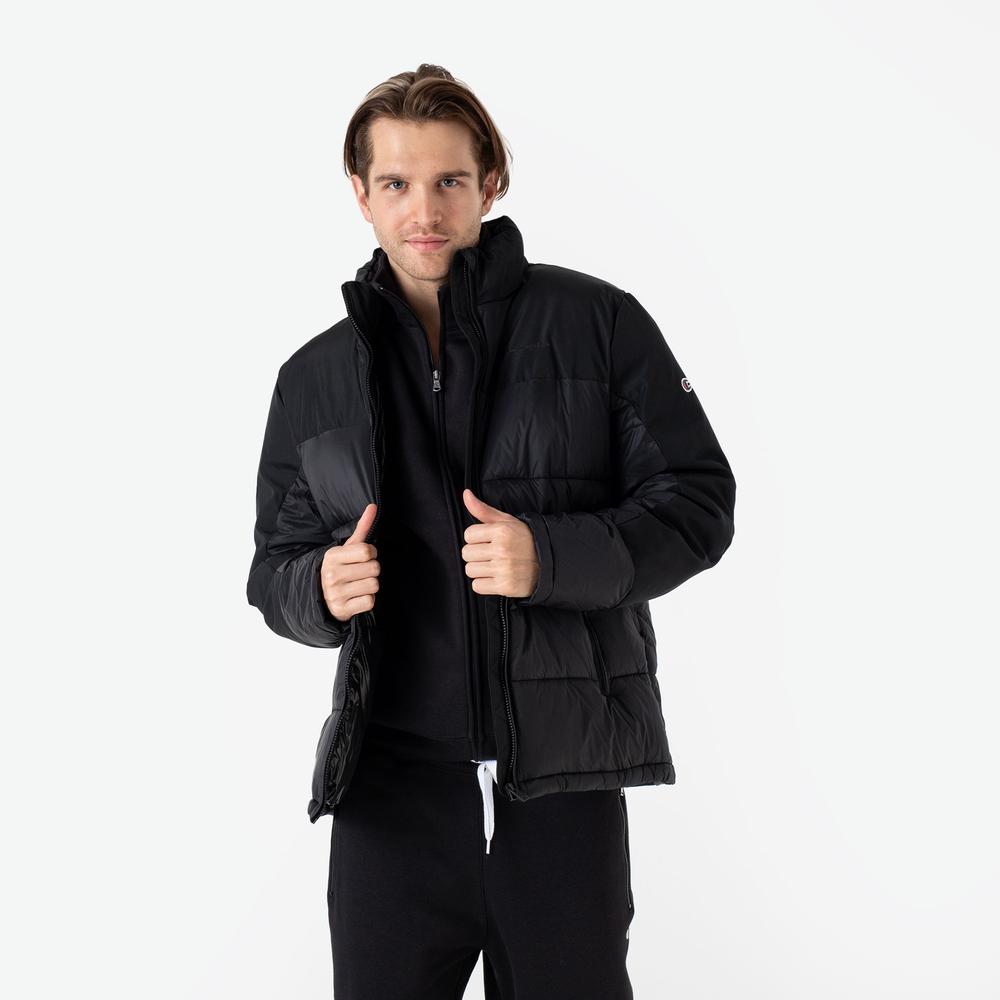 Bunda Champion C Logo Full-Zip Padded 219191-KK001 - černé