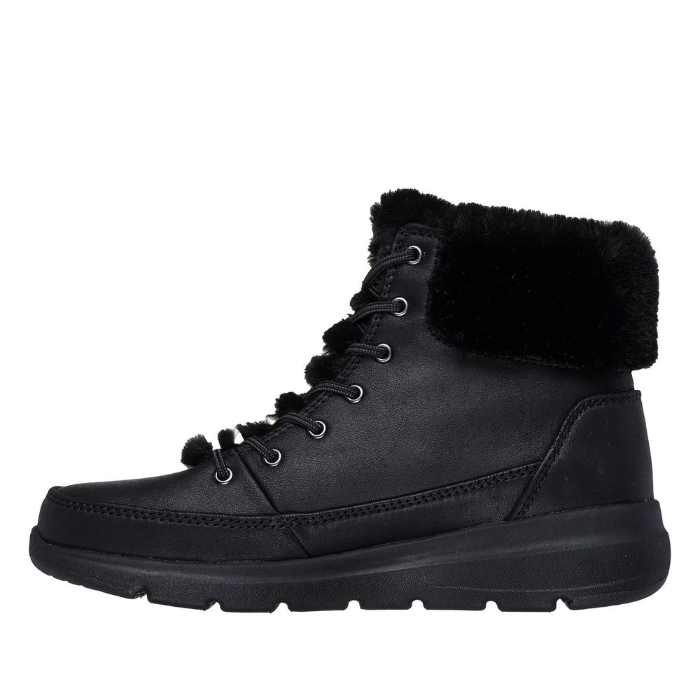 Boty dámské Skechers Glacial Ultra Wonderland 144202BBK - černé
