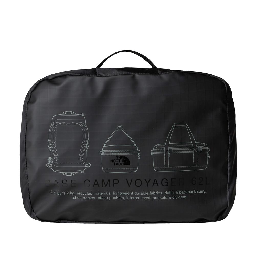 Taška The North Face Base Camp Voyager 62L 0A52S3KT01 - černé
